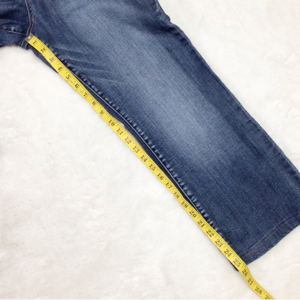 Kut from the Kloth Natalie High Rise Bootcut Short Jeans Size 14S